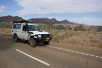 Troopy in der Flinders Range