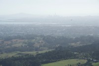Blick vom Parkinson Lookout nach Auckland