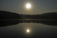 Der &quot;Mirror Lake&quot; von Dennenlohe