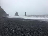 Felsen bei Vik (Reynisfjara)