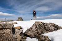 Am höchsten Punkt von Großbritanien - auf dem Ben Nevis